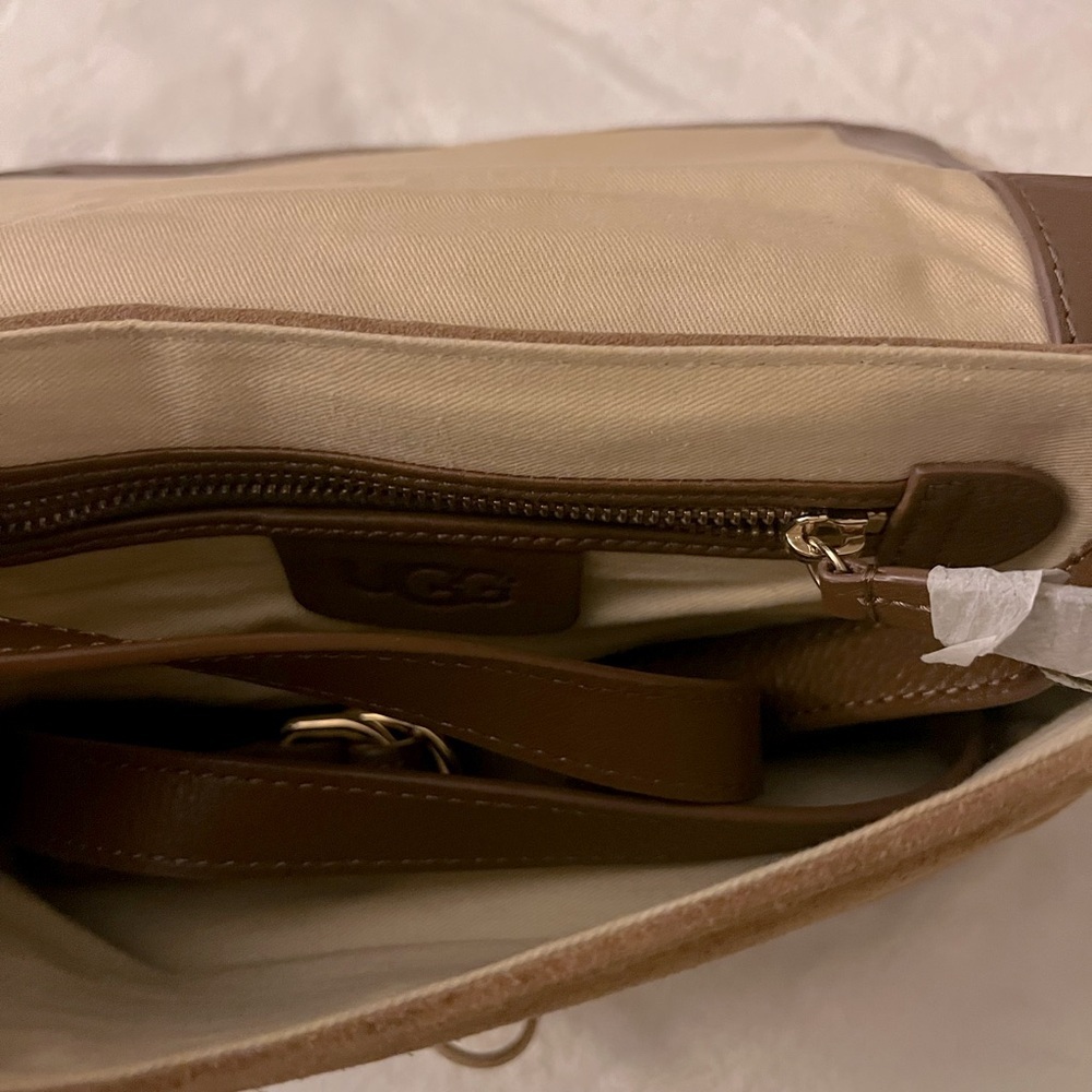 ❤️SOLD❤️UGG Shearing / Suede Crossbody Bag - Picture 6 of 9